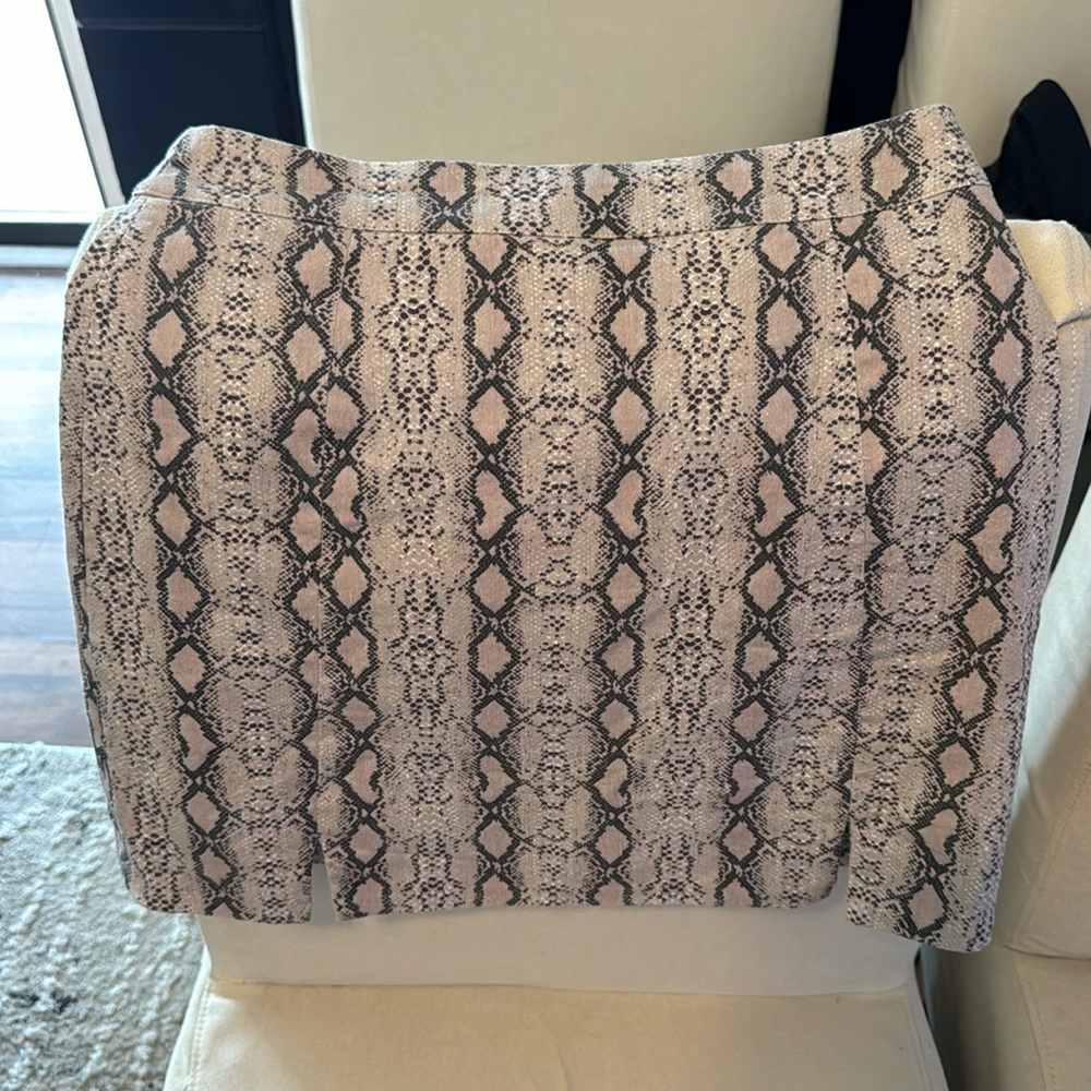 Snakeskin Skirt